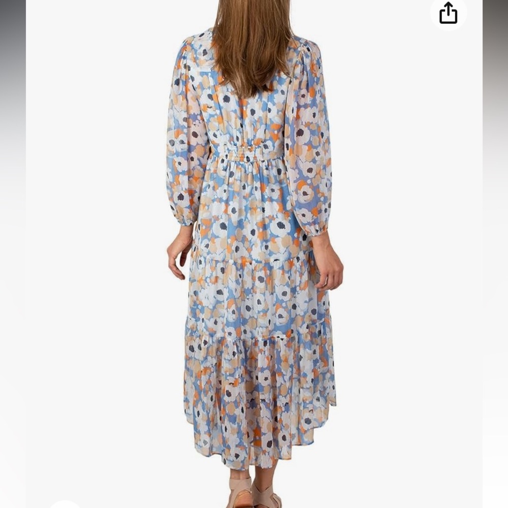 Joie Limited Edition Ladies Printed Maxi Dress 2XL - Picture 2 of 9